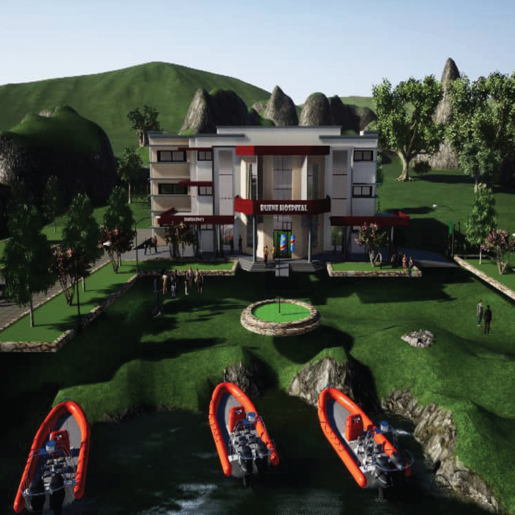 Buene Hospital Project Officially Breaks Ground in Ibindja